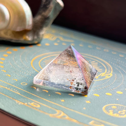Aura Garden Quartz Pyramid