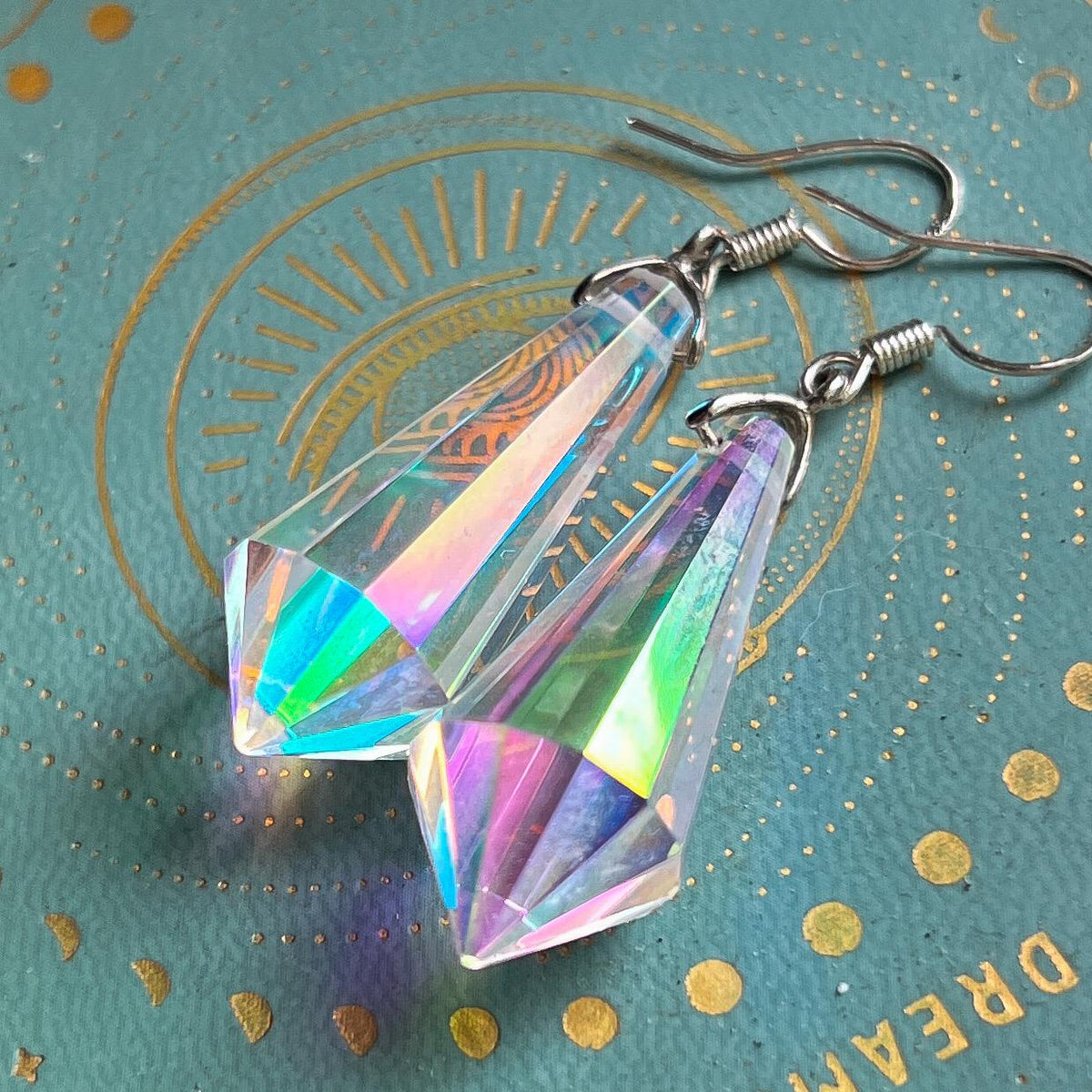 Rainbow Quartz Earrings