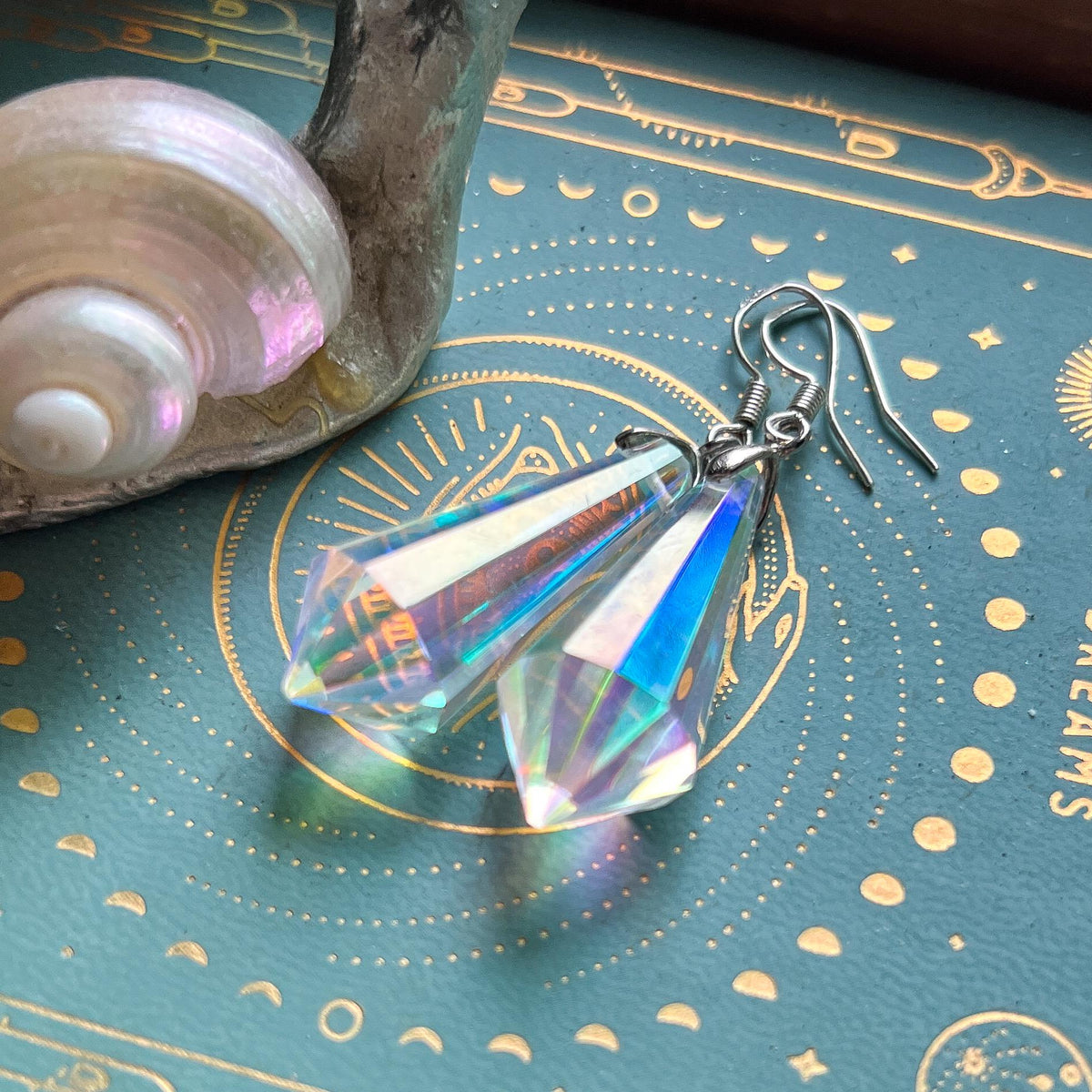 Rainbow Quartz Earrings