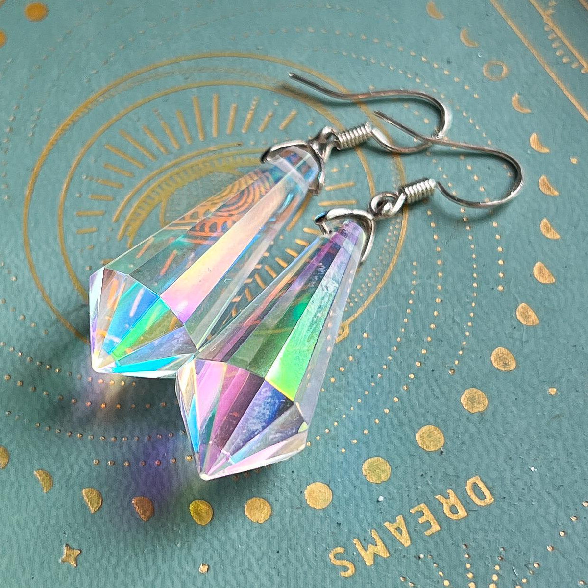 Rainbow Quartz Earrings