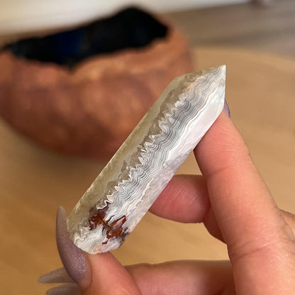 Crazy Lace Agate Tower