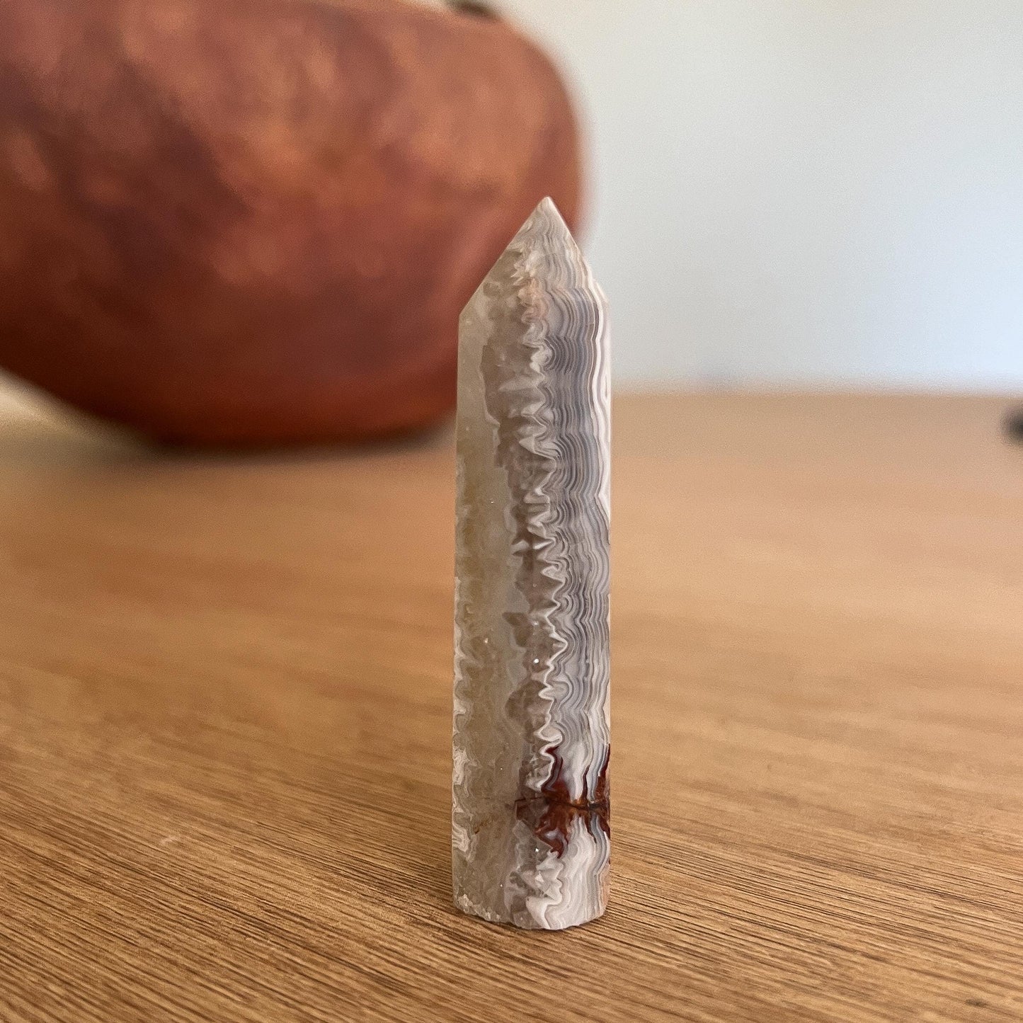 Crazy Lace Agate Tower