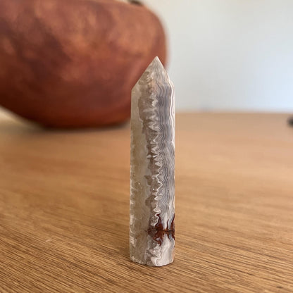 Crazy Lace Agate Tower