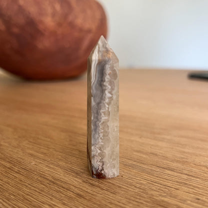 Crazy Lace Agate Tower
