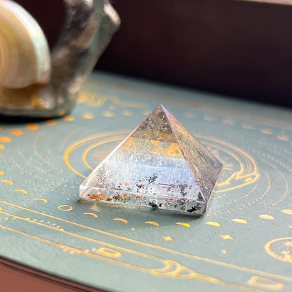 Aura Garden Quartz Pyramid