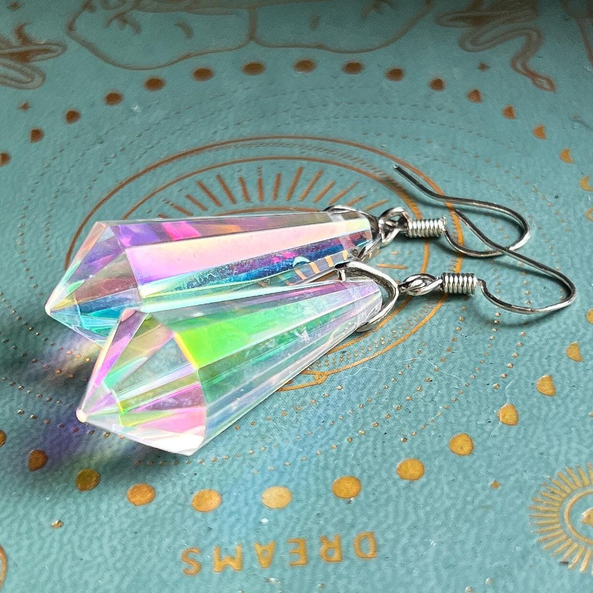 Rainbow Quartz Earrings