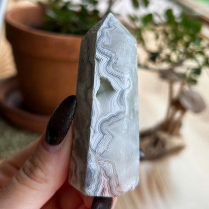 Crazy Lace Agate Tower