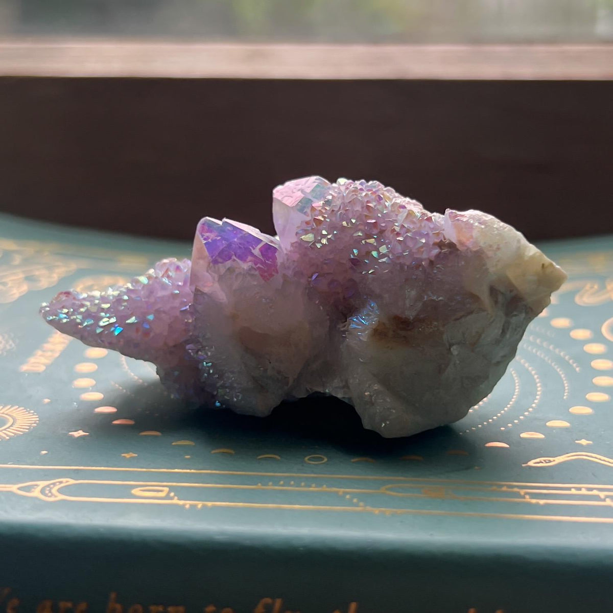 Rainbow Aura Spirit Quartz