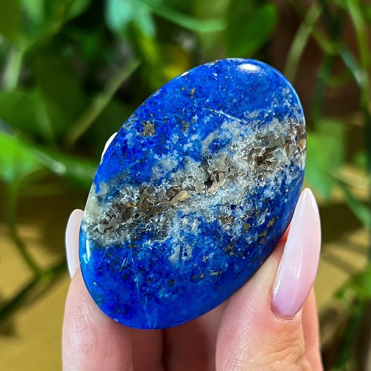 Lapis Lazuli Palm Stone