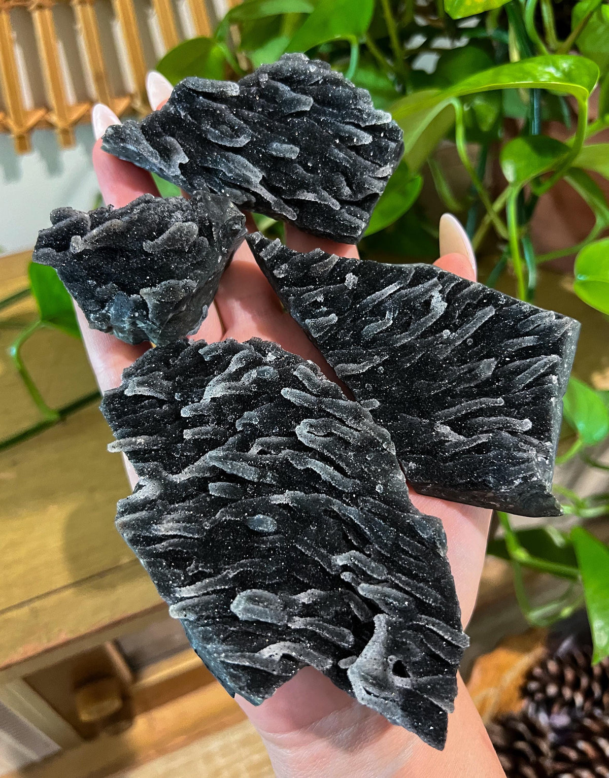 Black Stalactite Cluster