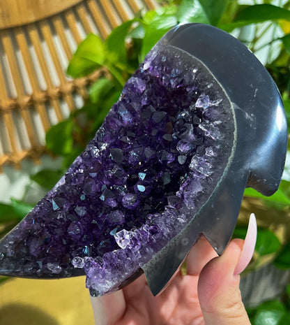 Amethyst Angel Wings