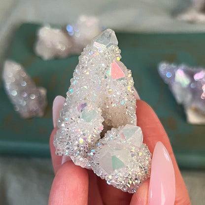 Rainbow Aura Spirit Quartz
