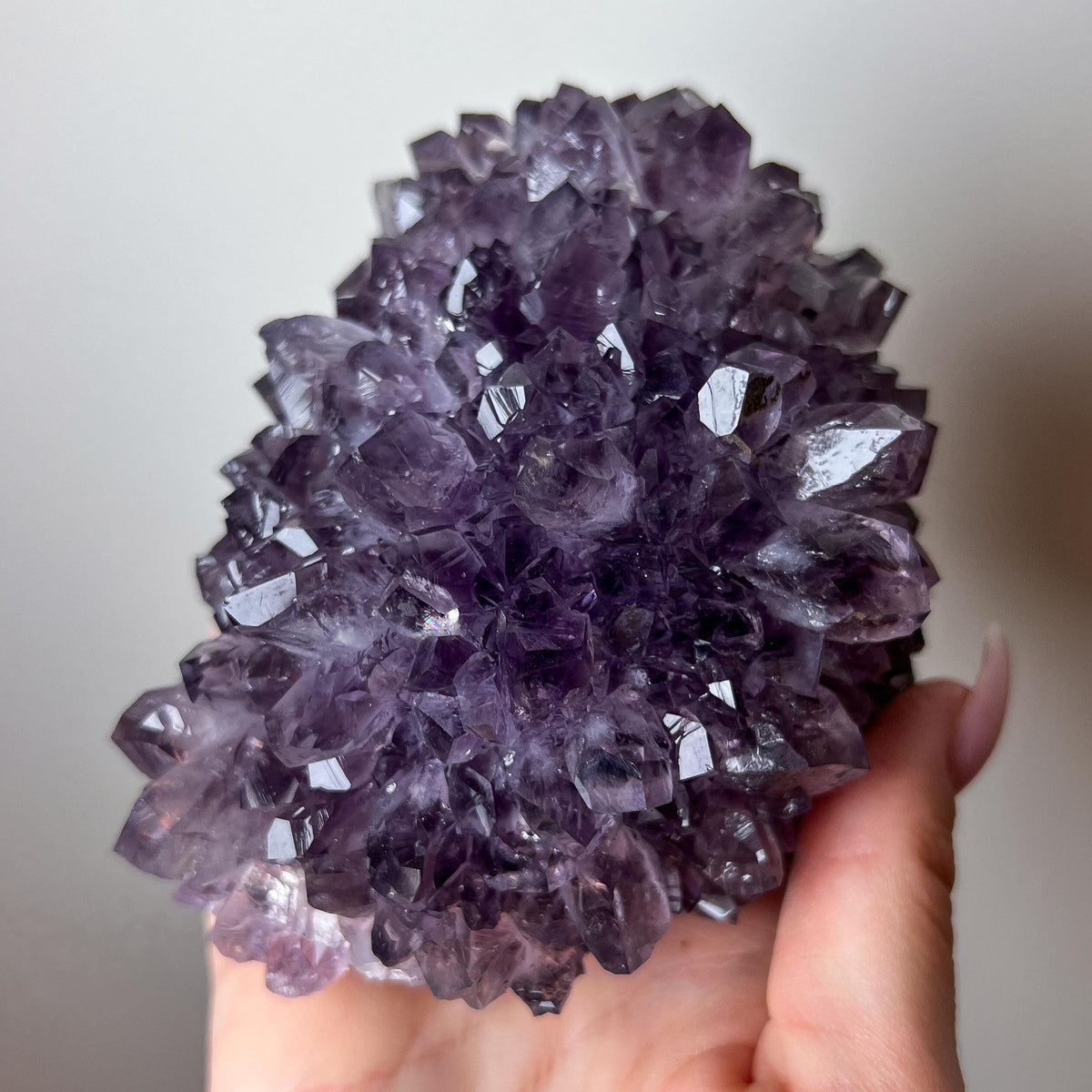 XL Amethyst Flower: Extra Large Crystal Cluster, Purple Mineral