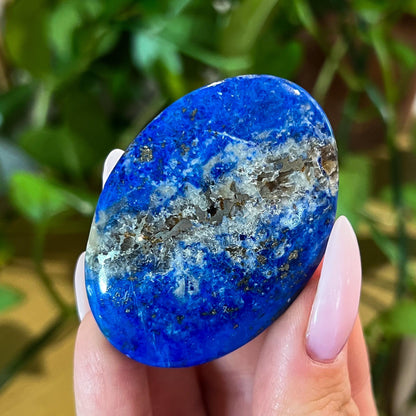 Lapis Lazuli Palm Stone