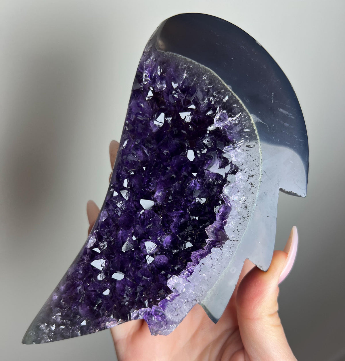 Amethyst Angel Wings