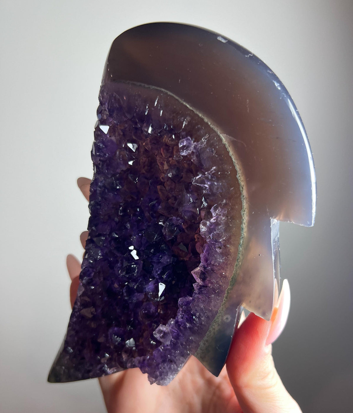 Amethyst Angel Wings