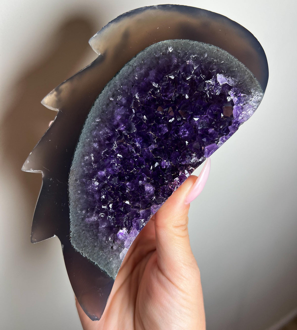 Amethyst Angel Wings