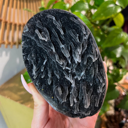 Black Galaxy Amethyst Geode