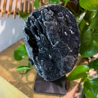 Black Galaxy Amethyst Geode