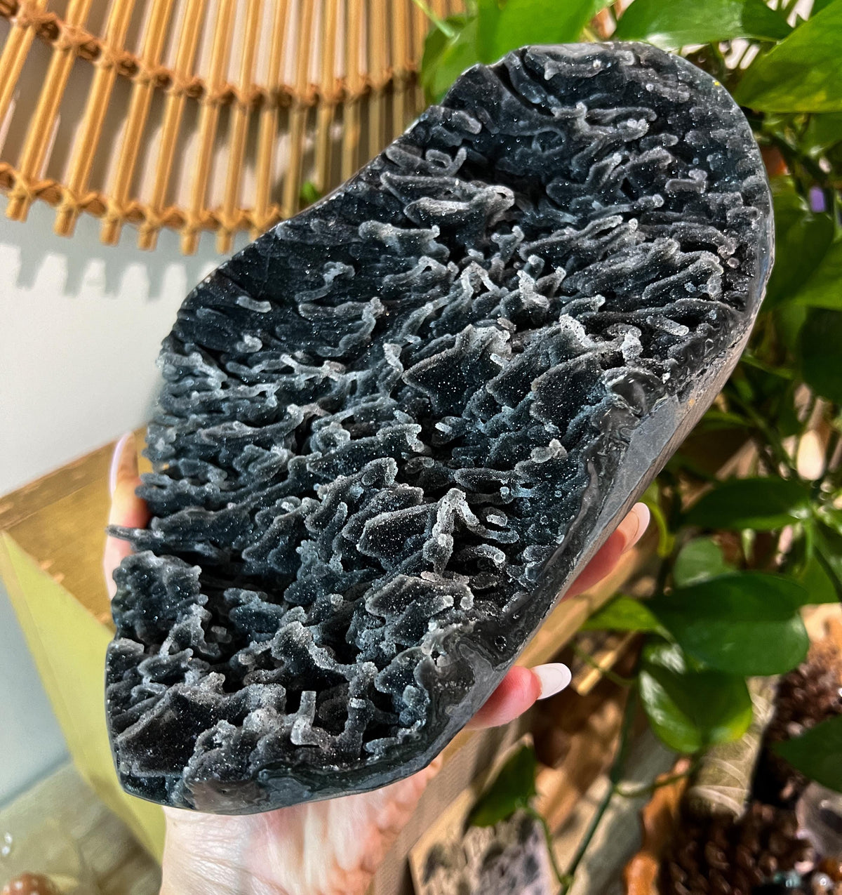 Black Amethyst Center Piece