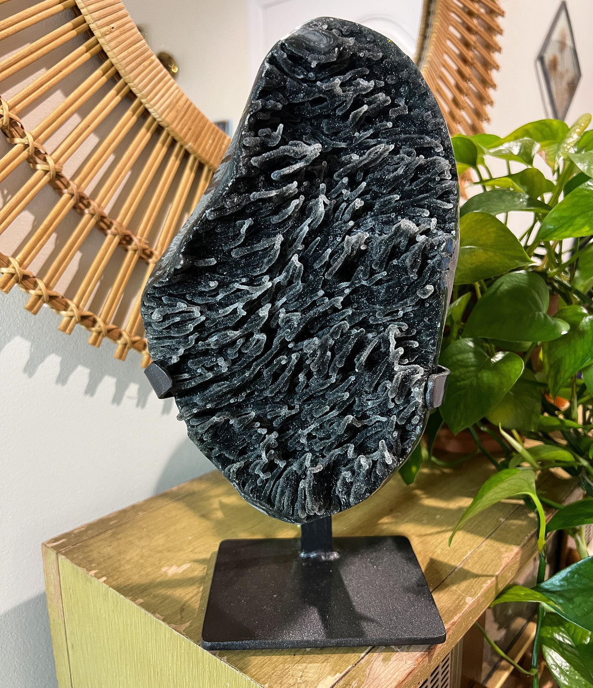 Black Amethyst Center Piece