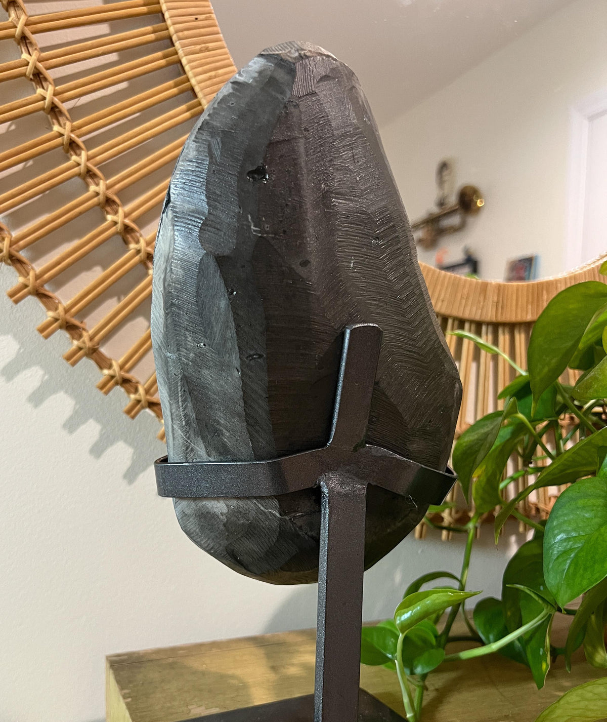 Black Amethyst Center Piece
