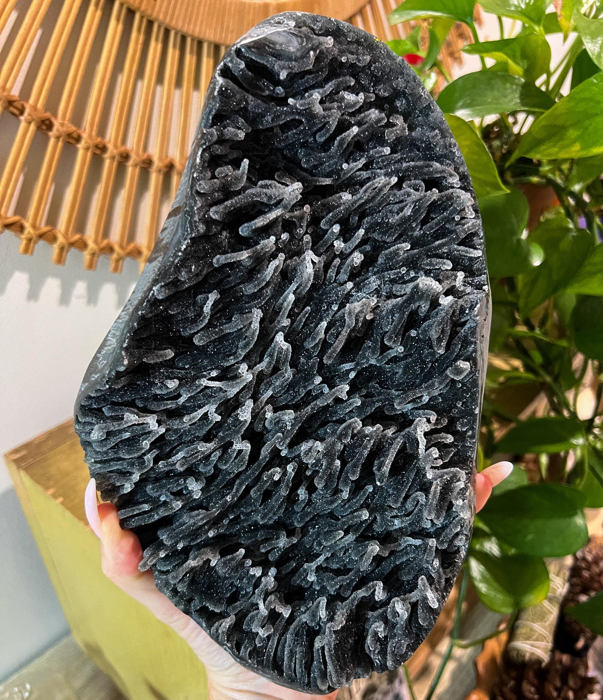 Black Amethyst Center Piece