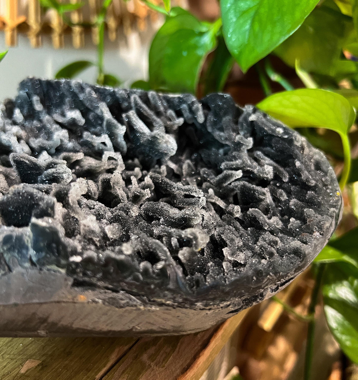 Black Amethyst Center Piece