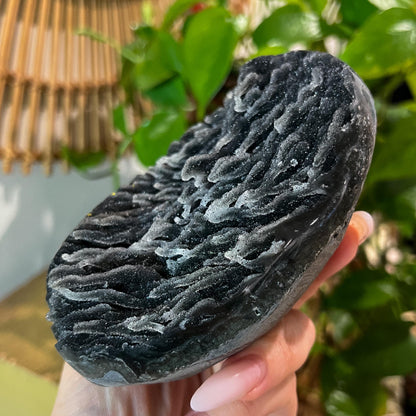 Black Galaxy Amethyst Geode
