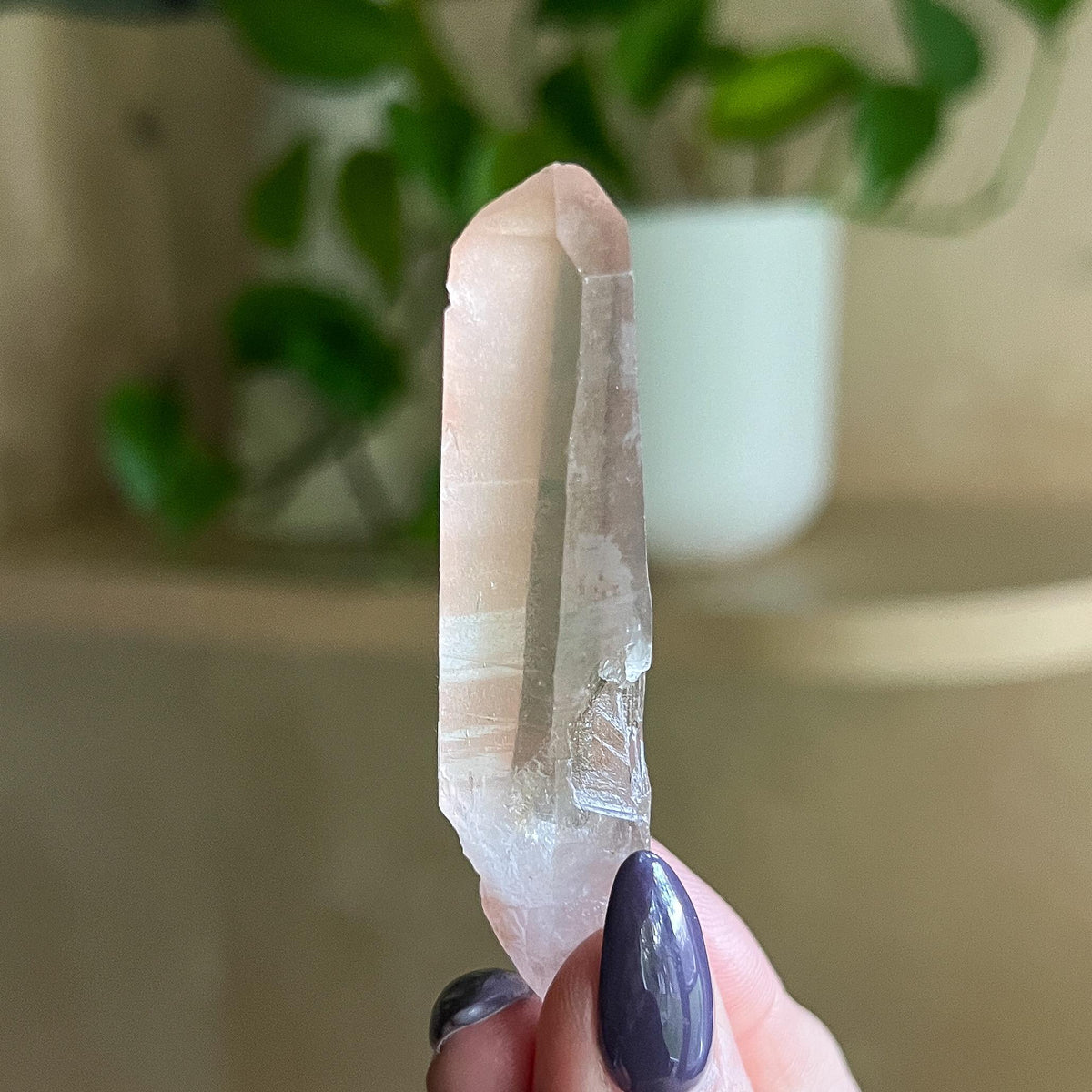 Lemurian Tangerine Quartz Point