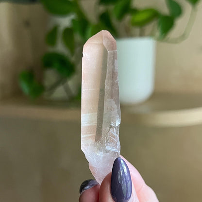 Lemurian Tangerine Quartz Point