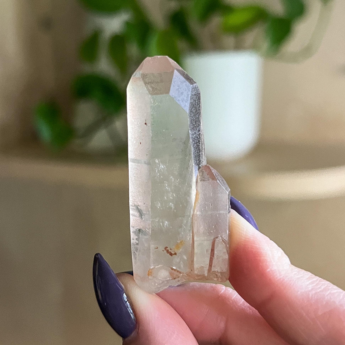 Lemurian Tangerine Quartz Point