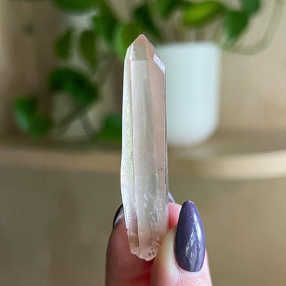 Lemurian Tangerine Quartz Point