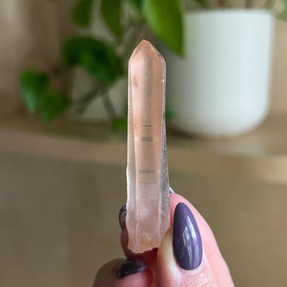 Lemurian Tangerine Quartz Point