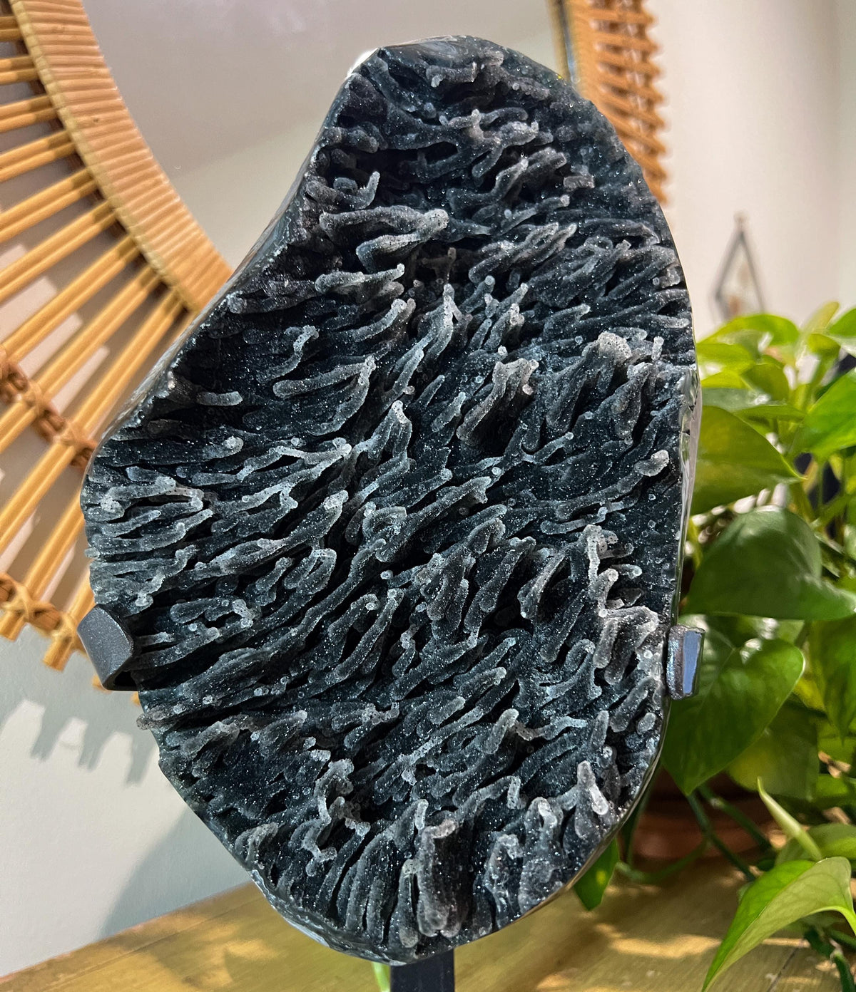 Black Amethyst Center Piece