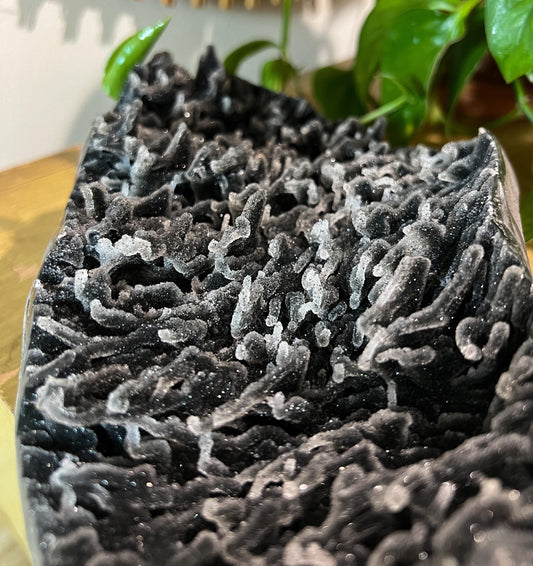Black Amethyst Center Piece