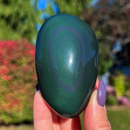 Rainbow Obsidian Palm Stone
