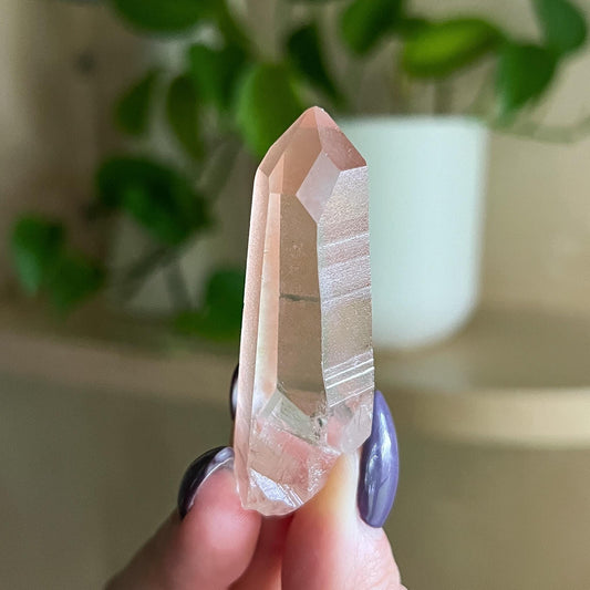 Lemurian Tangerine Quartz Point