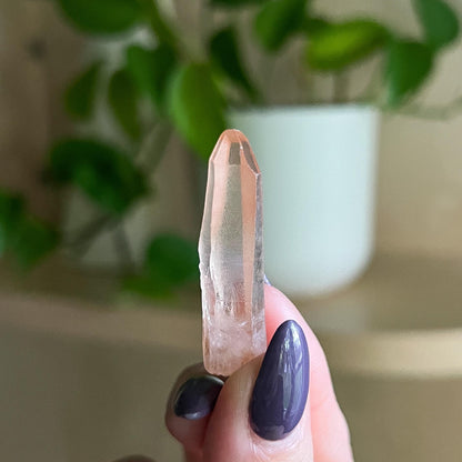 Lemurian Tangerine Quartz Point
