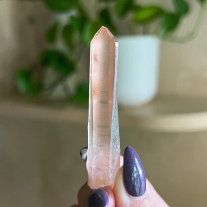 Lemurian Tangerine Quartz Point